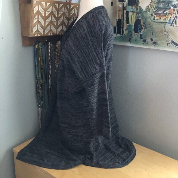 Pure J Jill Linen Blend Open Whimsigoth Cardigan Sweater - Picture 6 of 10